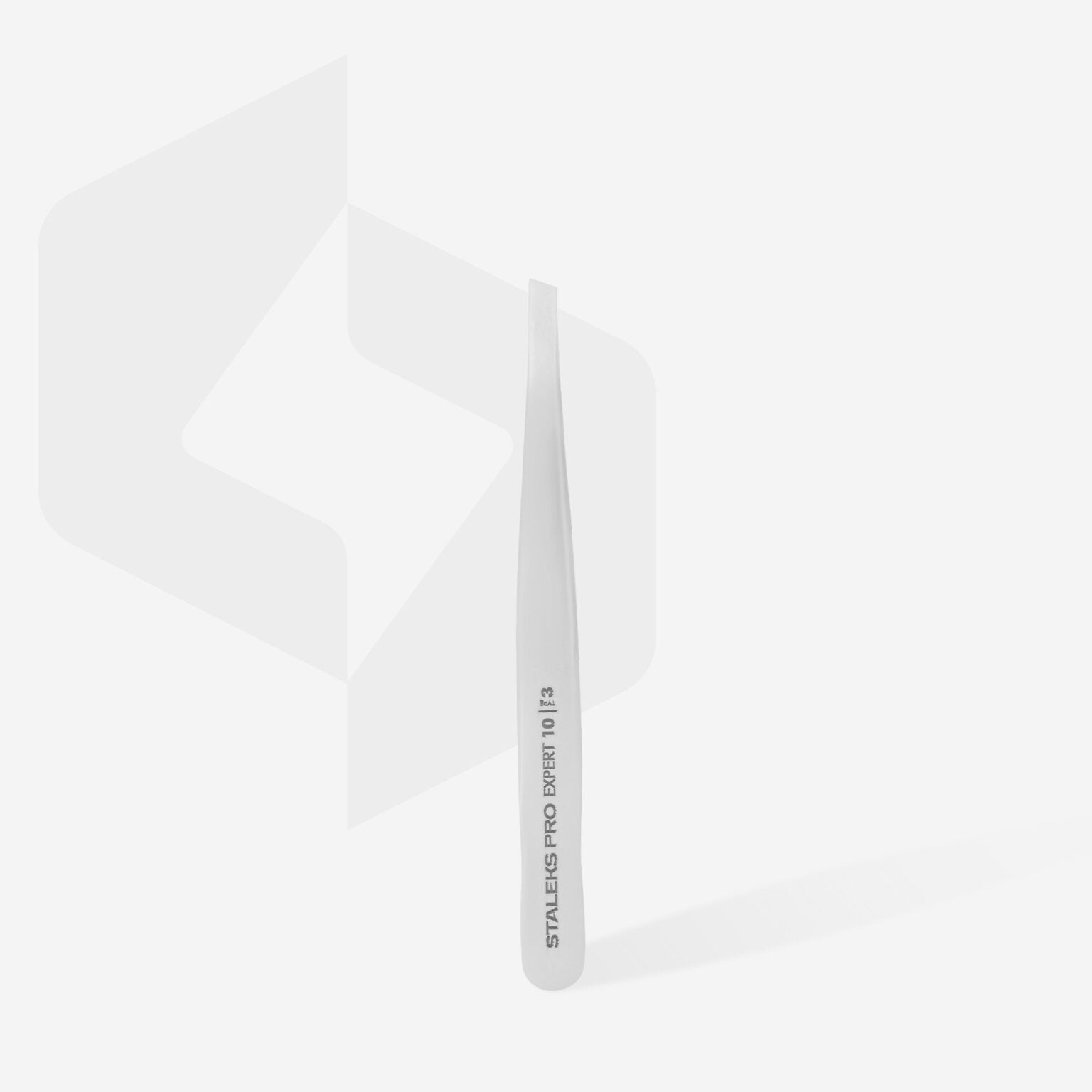 Staleks Eyebrow tweezers EXPERT 10 TYPE 3 (wide beveled) - Kentro Beauty Supplies Ireland