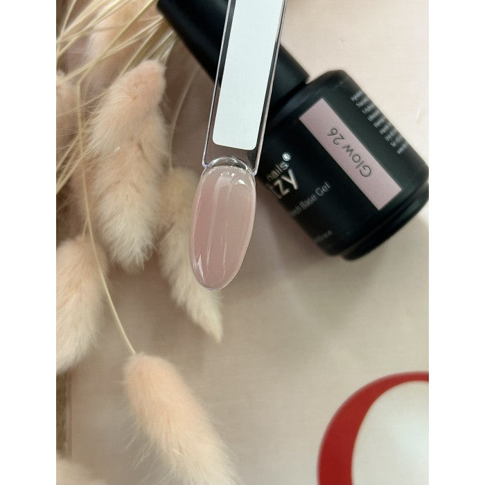 Ritzy Rubber Base - GLOW 26/15ml - Kentro Beauty Supplies Ireland