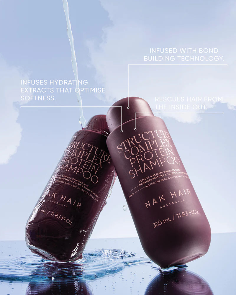NAK Structure Complex Protein Shampoo 350ml - Kentro Beauty Supplies Ireland
