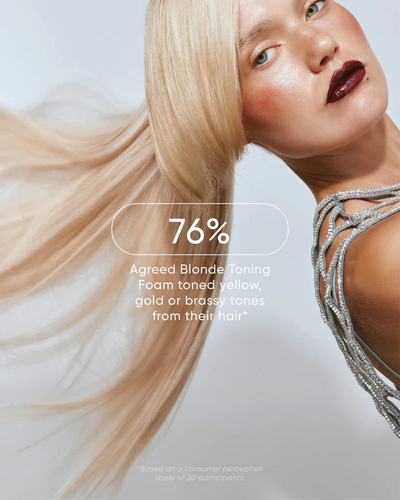 NAK Blonde Plus 10V Toning Foam 100ml - Kentro Beauty Supplies Ireland