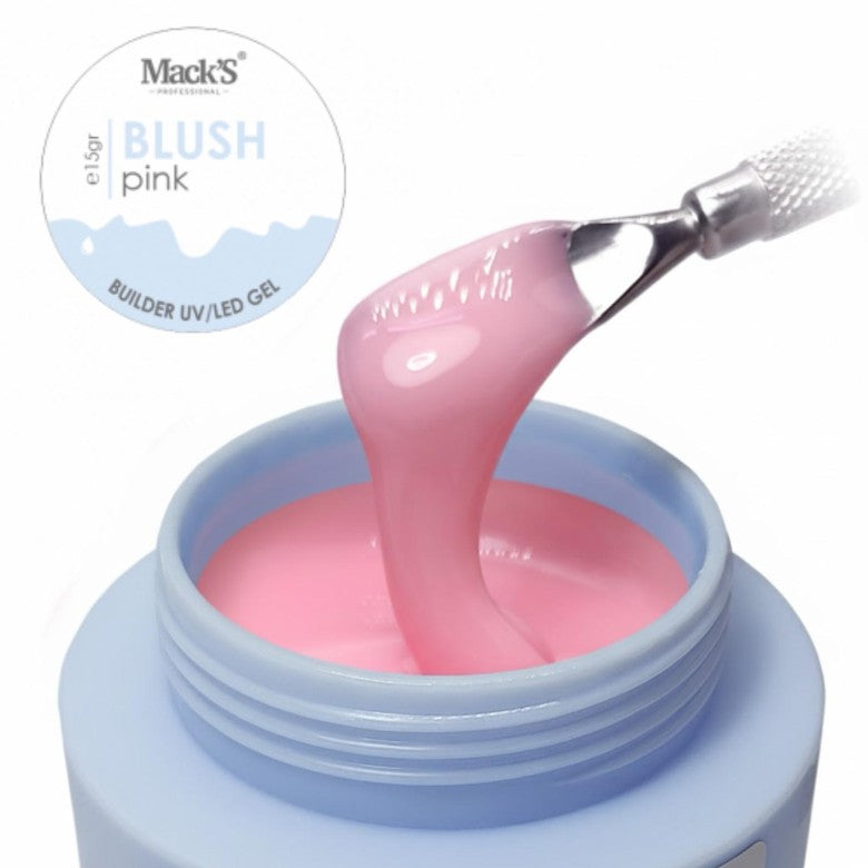 Mack’s Premium Builder Gel - Blush Pink - Kentro Beauty Supplies Ireland