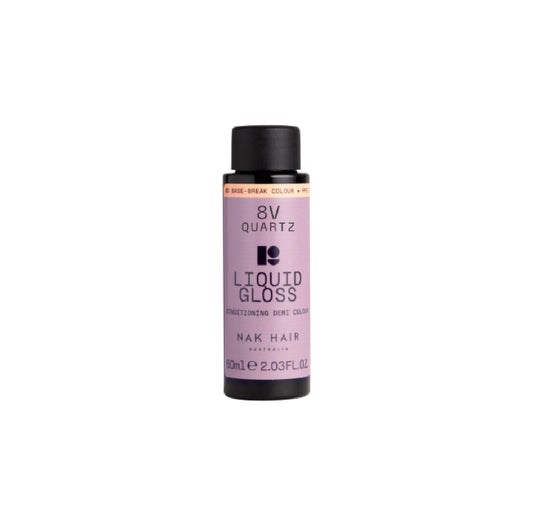NAK Liquid Gloss 8V - Quartz 60ml - Kentro Beauty Supplies Ireland
