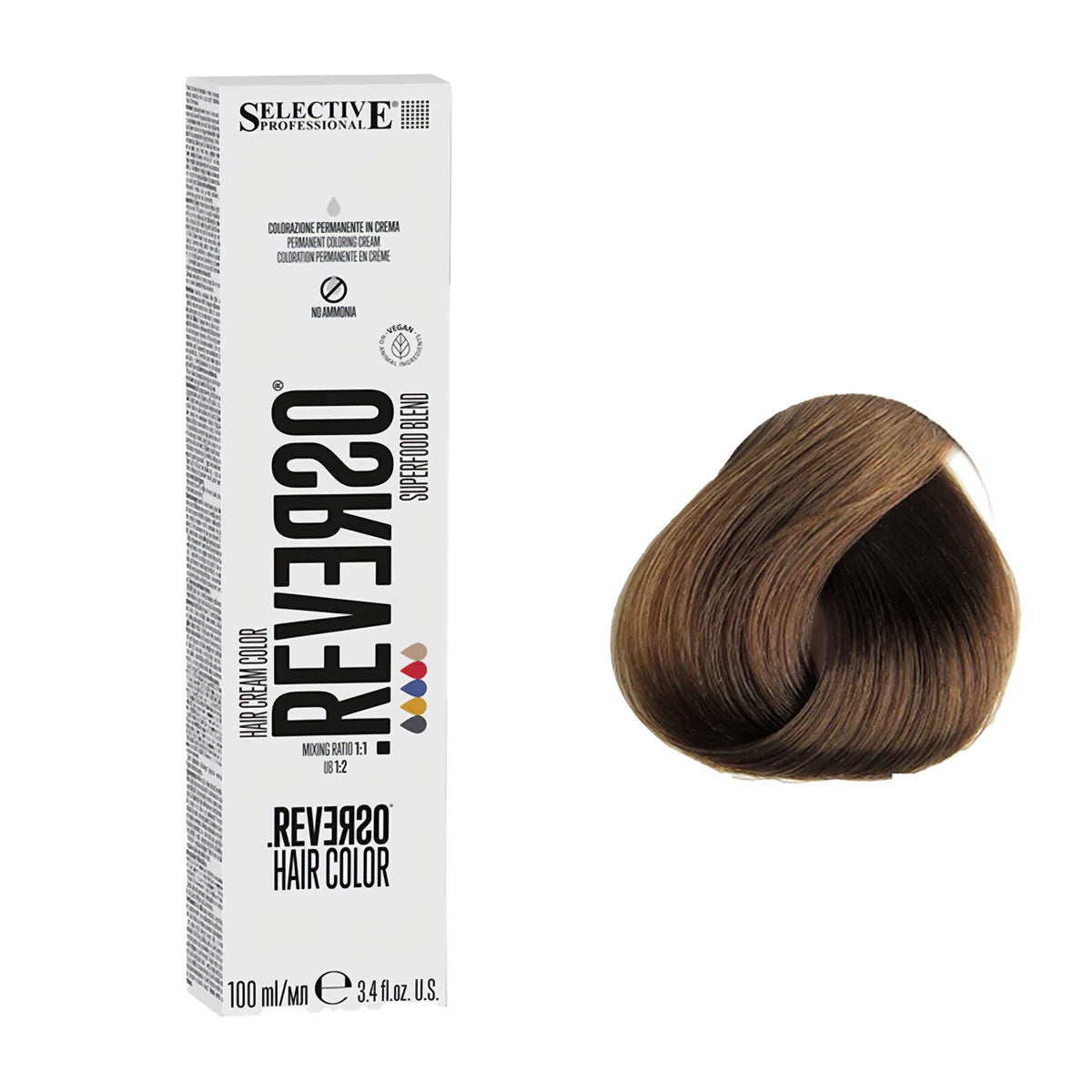 Reverso Hair Cream Colour 100ml - Kentro Beauty Supplies Ireland