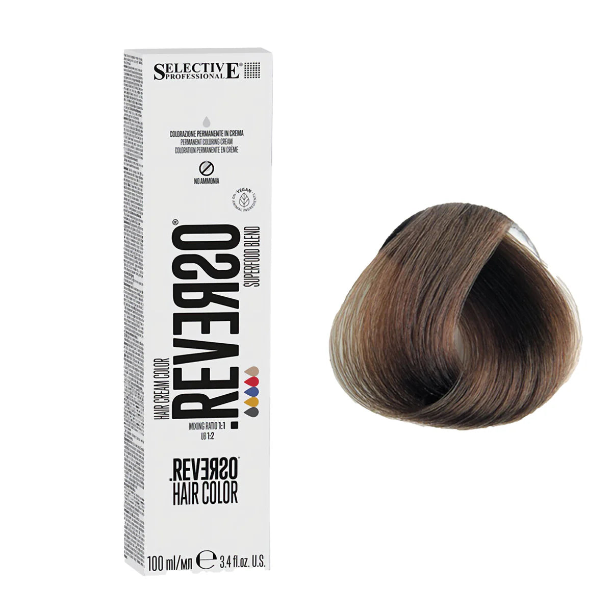 Reverso Hair Cream Colour 100ml - Kentro Beauty Supplies Ireland
