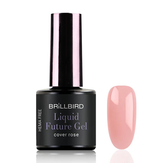 Brillbird Future Liquid Poly Gel - Cover Rose - Kentro Beauty Supplies Ireland