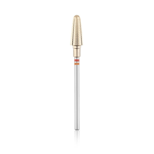 Tungsten Carbide Bit (Zirconium) - Rounded Cone REVERSIBLE Red - Kentro Beauty Supplies Ireland