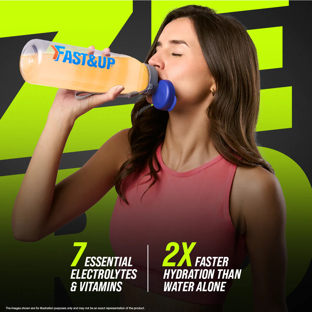 FAST&UP Reload Electrolytes - Zero Stick Pack (15 sachets) - Kentro Beauty Supplies Ireland