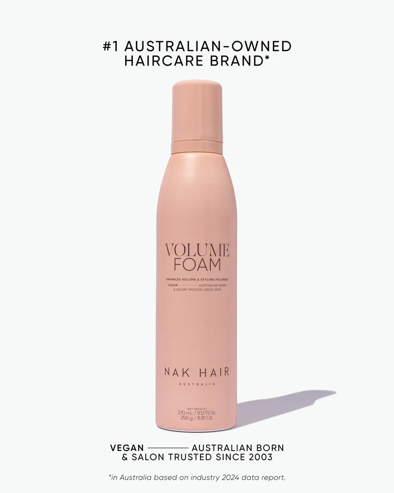 NAK Volume Foam 250ml - Kentro Beauty Supplies Ireland