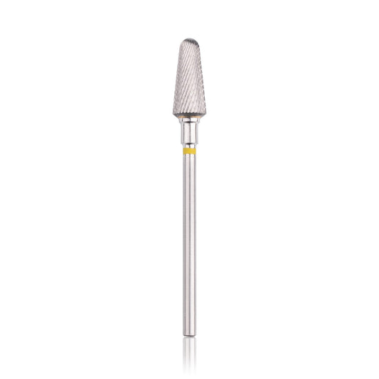 Tungsten Carbide Bit - Cone Yellow - Kentro Beauty Supplies Ireland