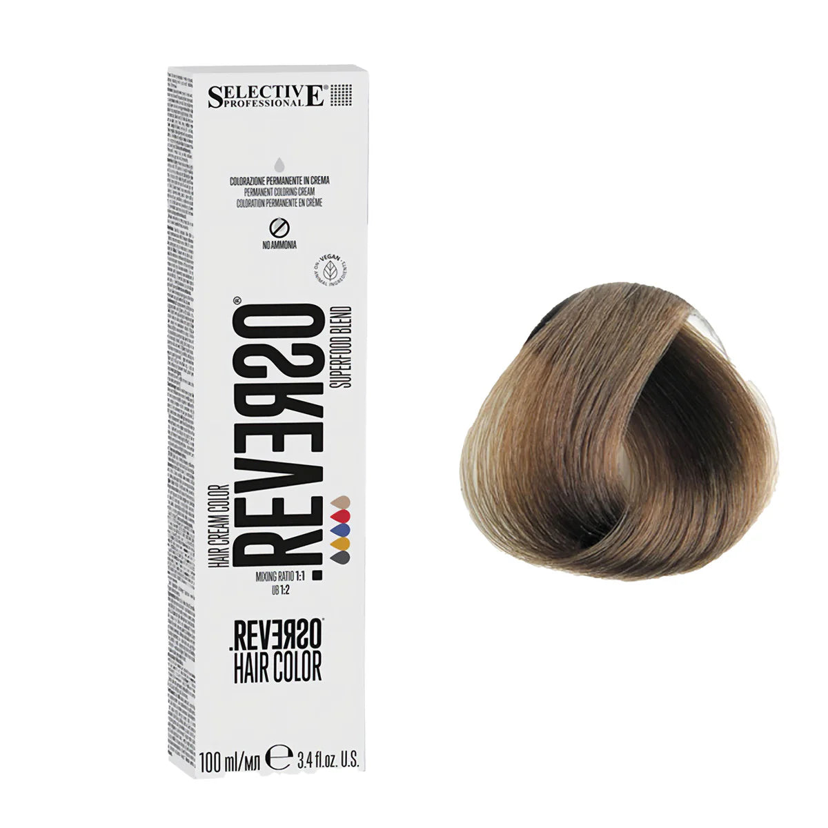 Reverso Hair Cream Colour 100ml - Kentro Beauty Supplies Ireland