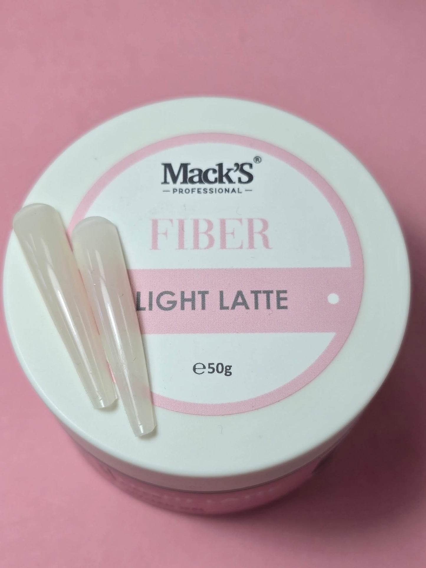 Mack’s Fiber Builder Gel - Light Latte