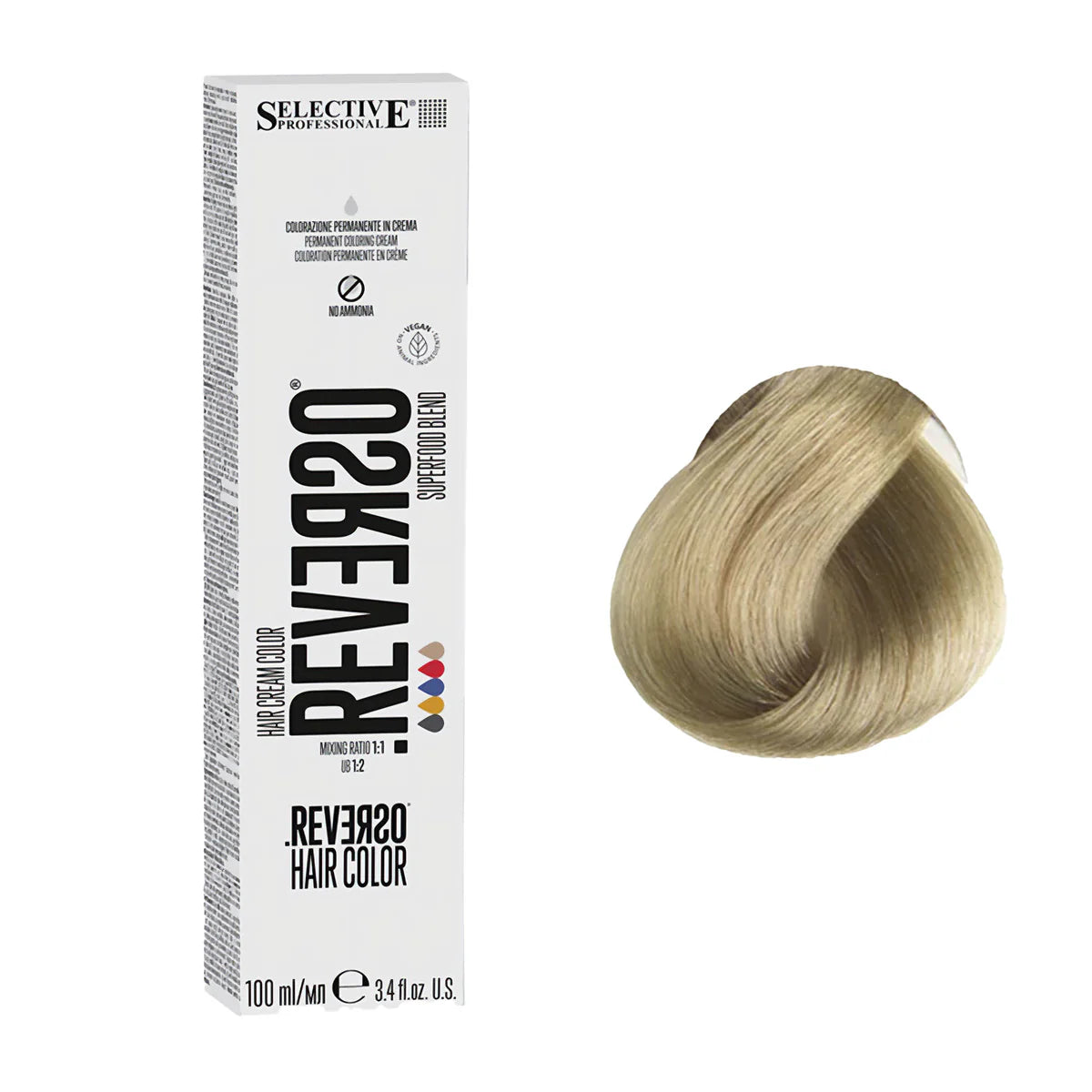 Reverso Hair Cream Colour 100ml - Kentro Beauty Supplies Ireland
