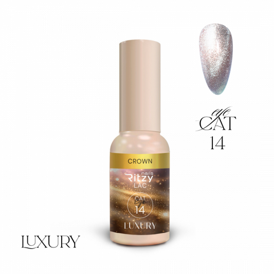 Ritzy LUXURY cat eye gel polish CROWN 14