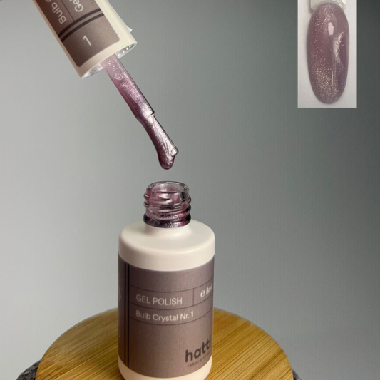 hatti Bulb Crystal Cat eye Gel Polish N1/8ml