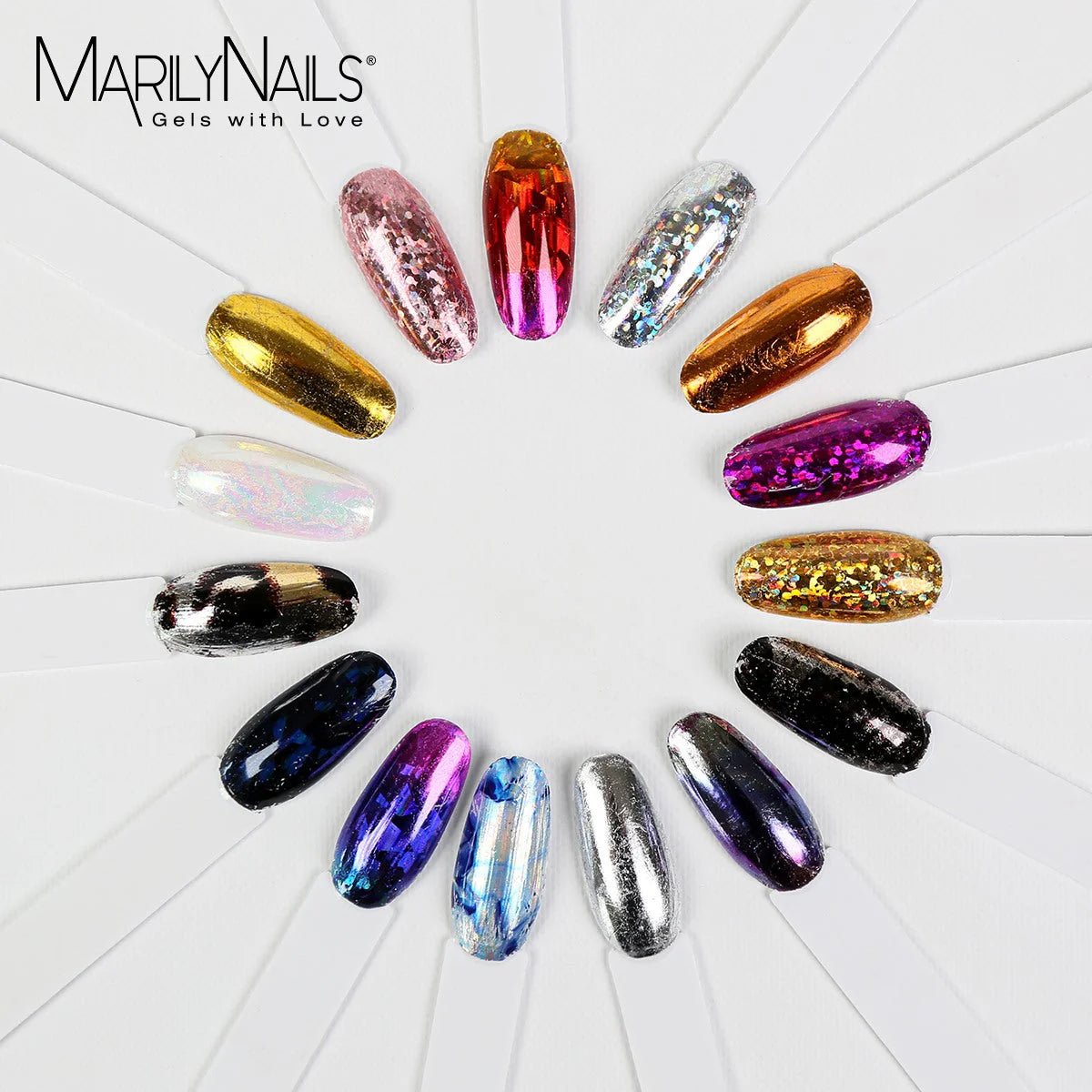MarilyNails Transfer Foil Set - Favourite - Kentro Beauty Supplies Ireland