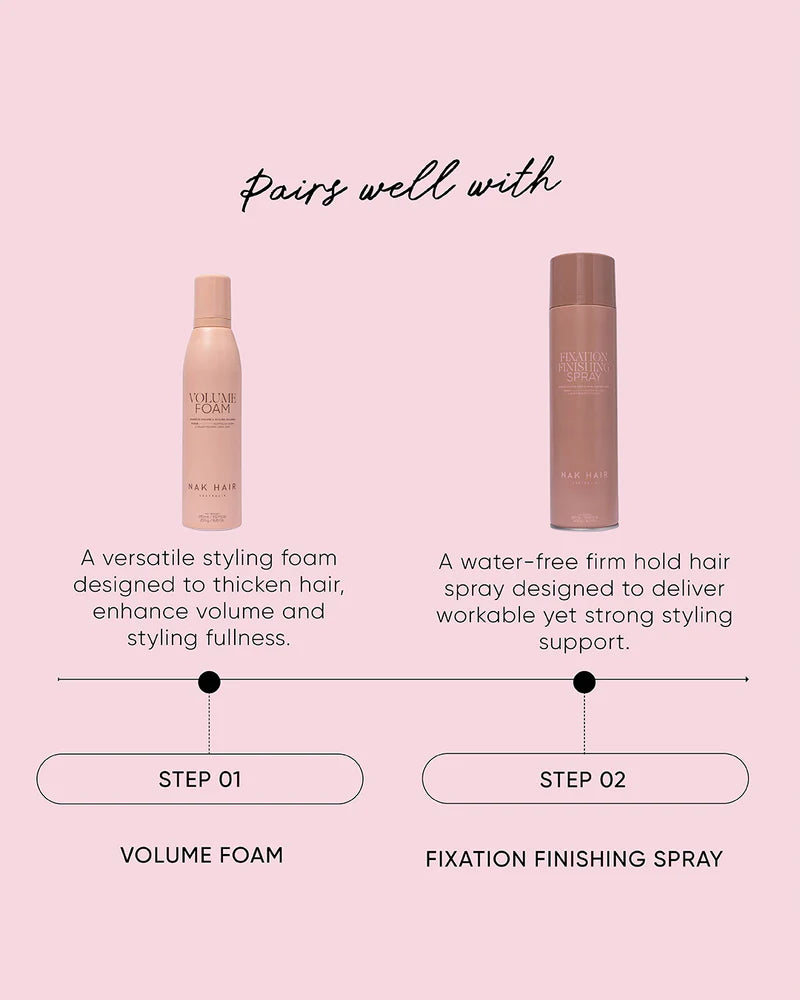 NAK Volume Foam 250ml - Kentro Beauty Supplies Ireland