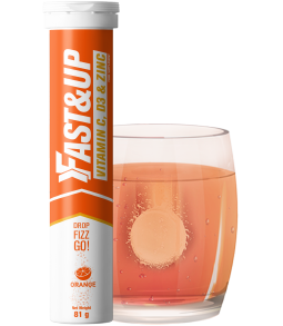 FAST&UP Vitamin C, D3 & Zinc - 3-IN-1 Immune Support