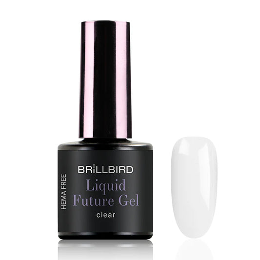 Brillbird Future Liquid Poly Gel - Clear - Kentro Beauty Supplies Ireland