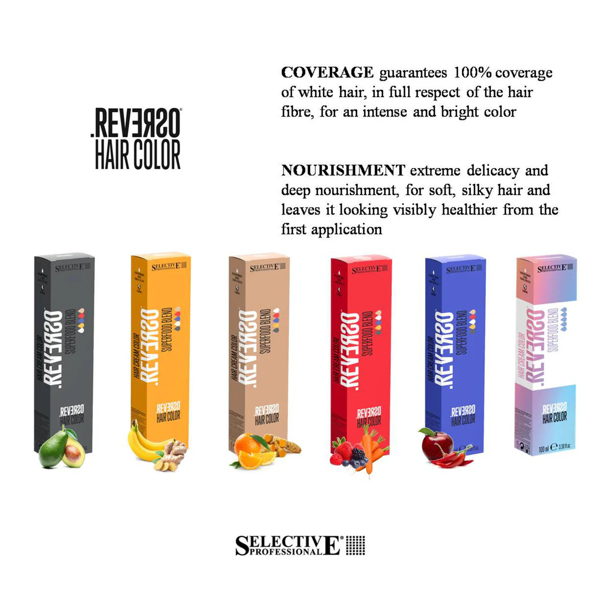 Reverso Hair Cream Colour 100ml - Kentro Beauty Supplies Ireland