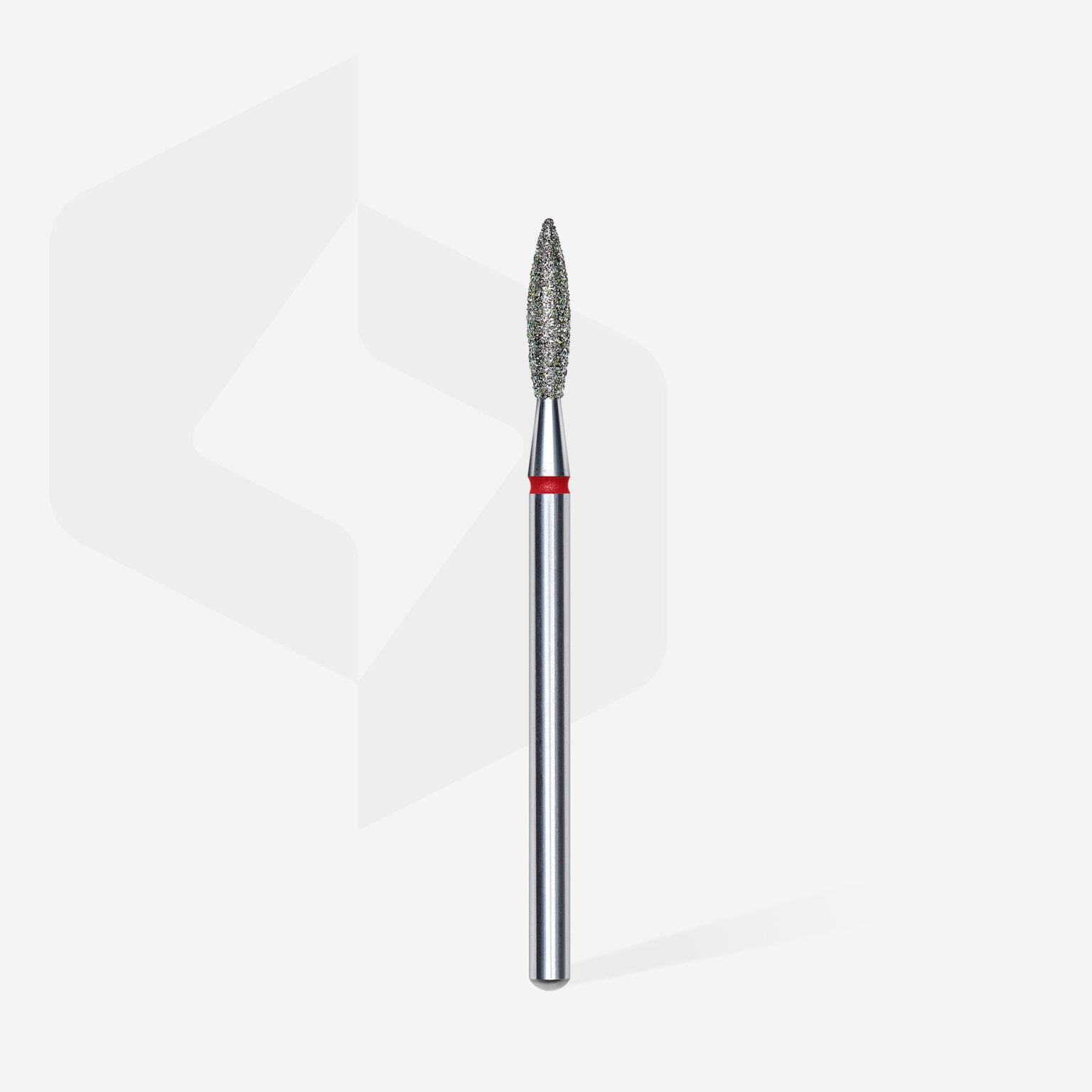Staleks Diamond nail drill bit FLAME EXPERT head diameter 2,3 mm /working part 10mm - Kentro Beauty Supplies Ireland