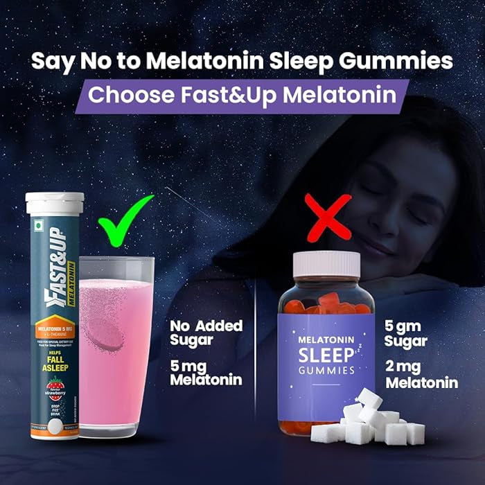 FAST&UP Melatonin - improve quality of sleep