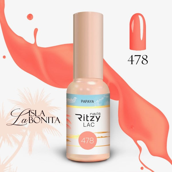 Ritzy Lac PAPAYA 478 - Kentro Beauty Supplies Ireland