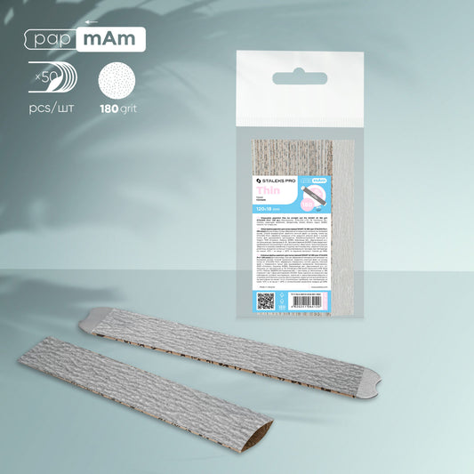 Staleks Disposable papmAm Files - SMART 22 180grit (50pcs) - Kentro Beauty Supplies Ireland