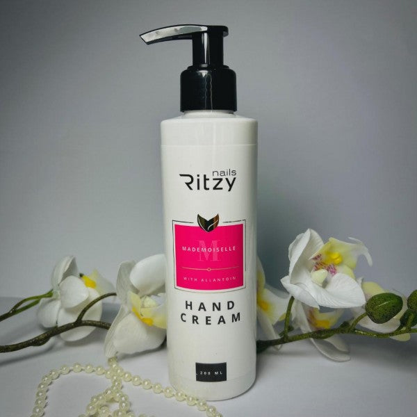 Ritzy Hand Cream MADEMOISELLE with Allantoin 200ml - Kentro Beauty Supplies Ireland