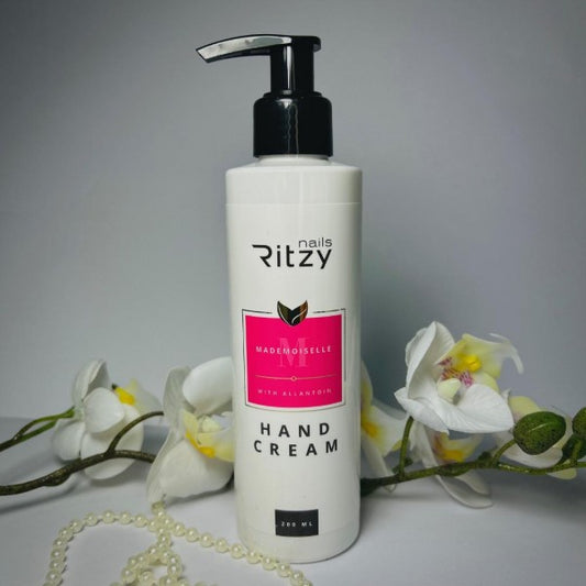 Ritzy Hand Cream MADEMOISELLE with Allantoin 200ml - Kentro Beauty Supplies Ireland