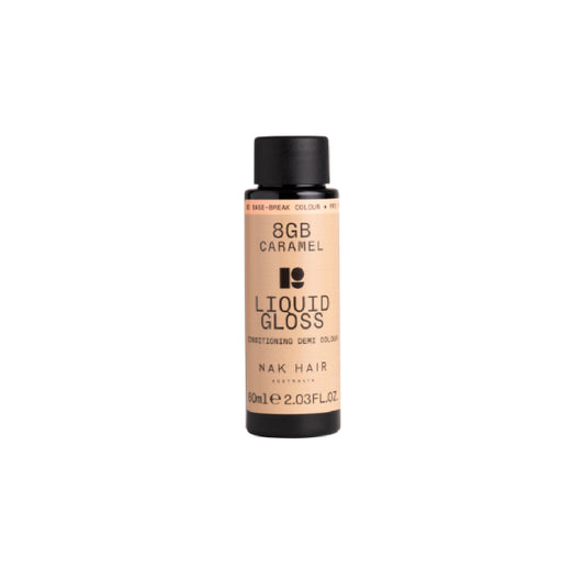 NAK Liquid Gloss 8GB - Caramel 60ml - Kentro Beauty Supplies Ireland