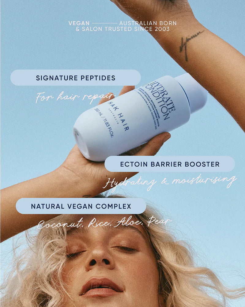 NAK Hydrate Condition 350ml - Kentro Beauty Supplies Ireland