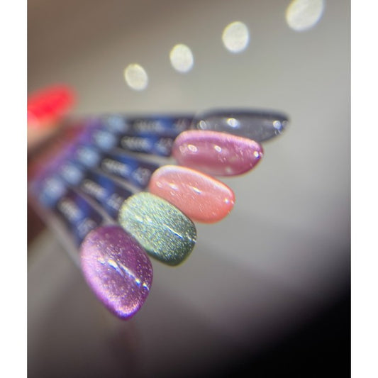 Ritzy Set of 5 GEMSTONE Cat Eye 41-45