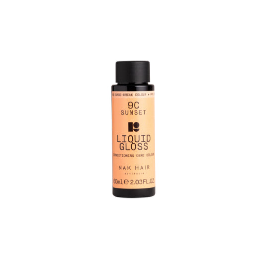 NAK Liquid Gloss 9C - Sunset 60ml - Kentro Beauty Supplies Ireland