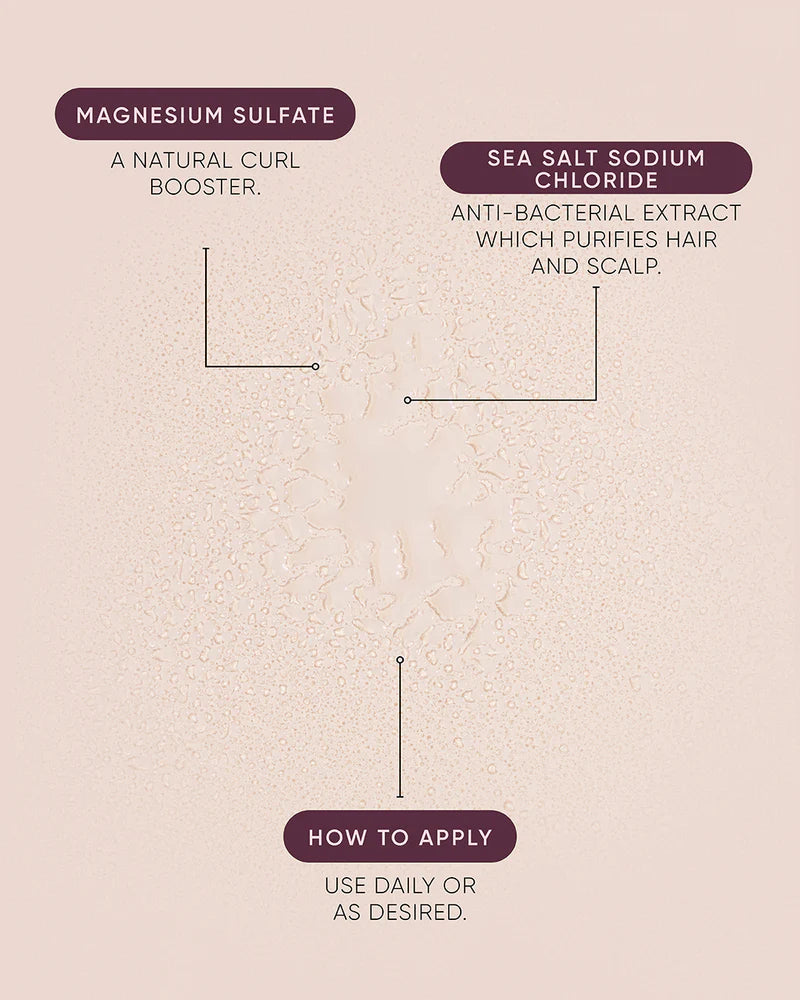 NAK Sea Salt Mist 250ml - Kentro Beauty Supplies Ireland