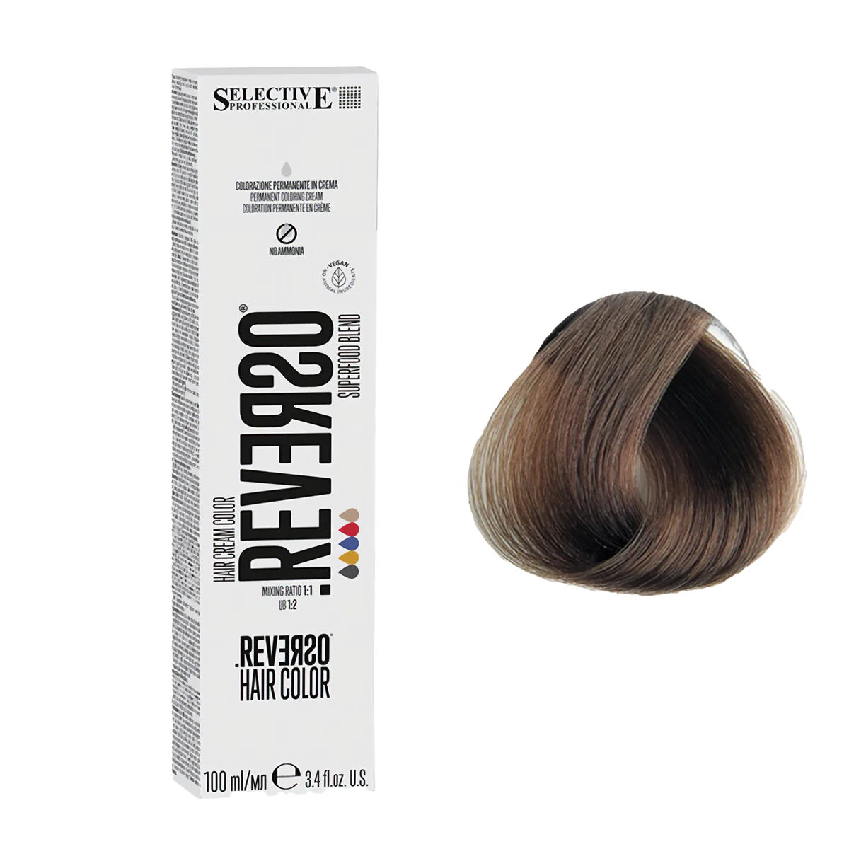 Reverso Hair Cream Colour 100ml - Kentro Beauty Supplies Ireland