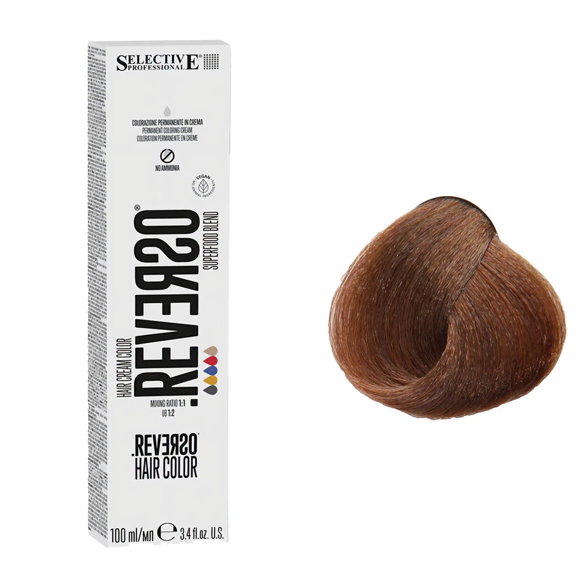 Reverso Hair Cream Colour 100ml - Kentro Beauty Supplies Ireland
