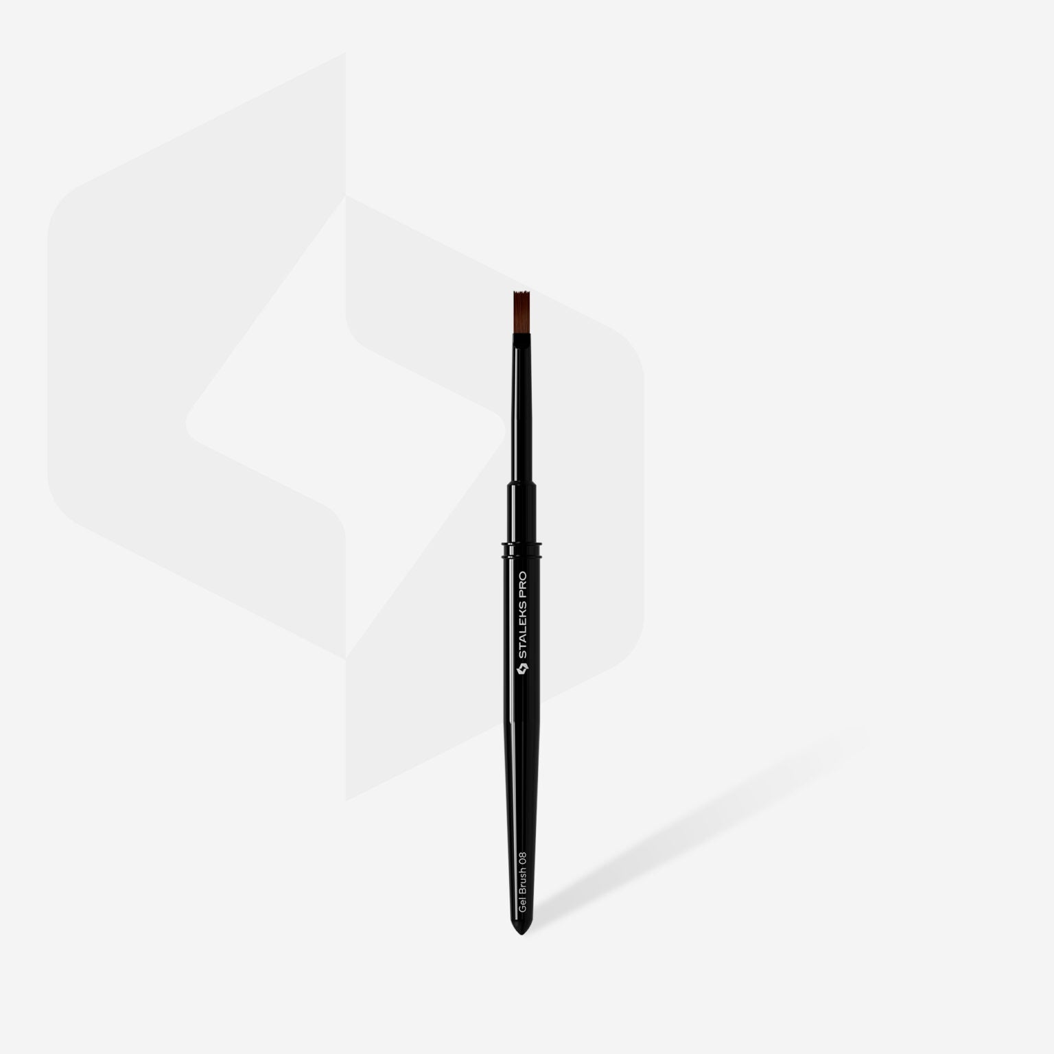 Staleks Straight brush for gel EXPERT width 6mm/ length 10mm - Kentro Beauty Supplies Ireland