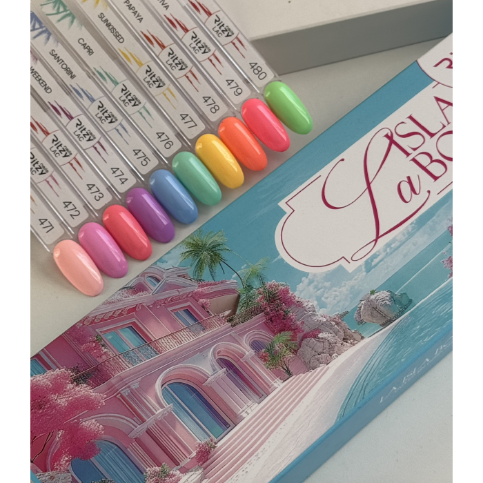 Ritzy Lac LA ISLA BONITA Collection (471-480) - Kentro Beauty Supplies Ireland
