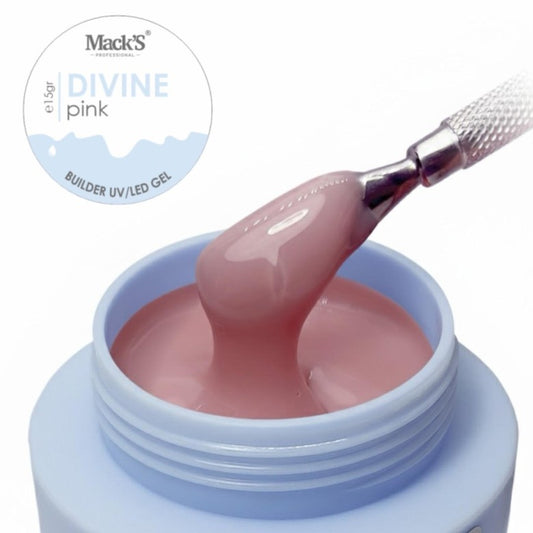 Mack’s Premium Builder Gel - Divine Pink - Kentro Beauty Supplies Ireland