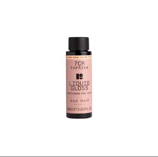 NAK Liquid Gloss 7CR - Paprika 60ml - Kentro Beauty Supplies Ireland