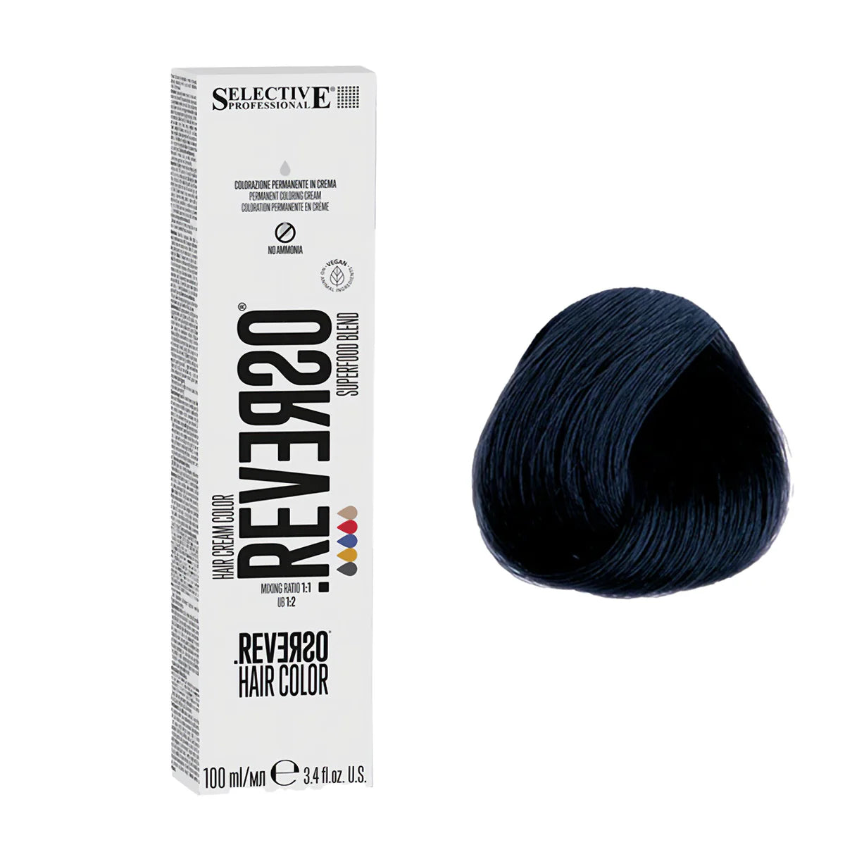 Reverso Hair Cream Colour 100ml - Kentro Beauty Supplies Ireland