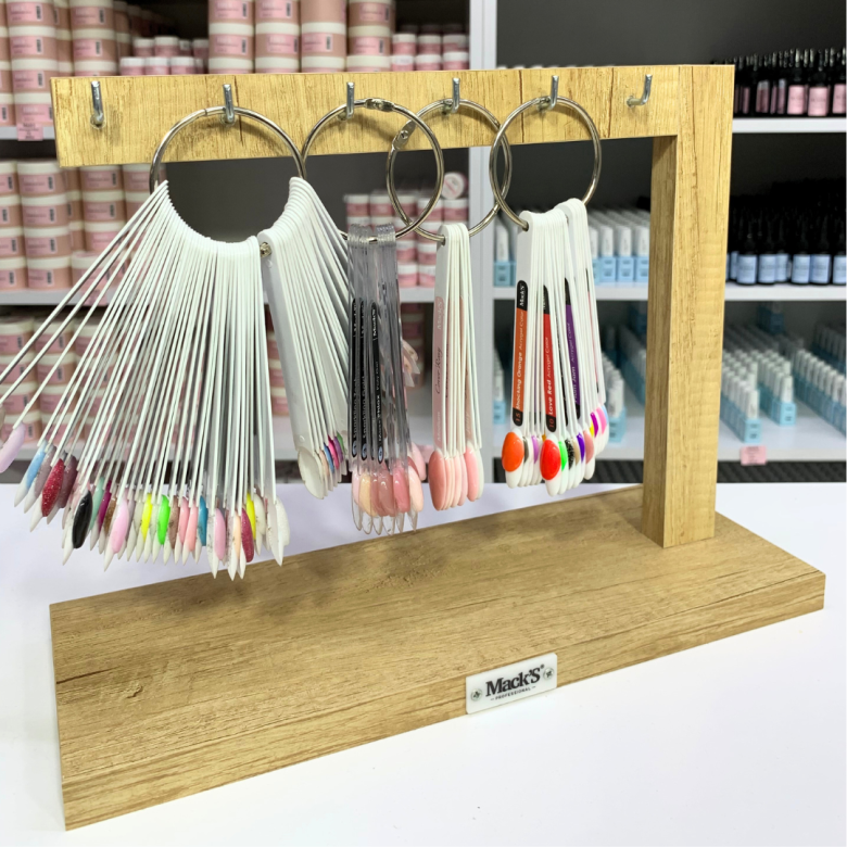 Wooden Swatches Tips Holder - Kentro Beauty Supplies Ireland
