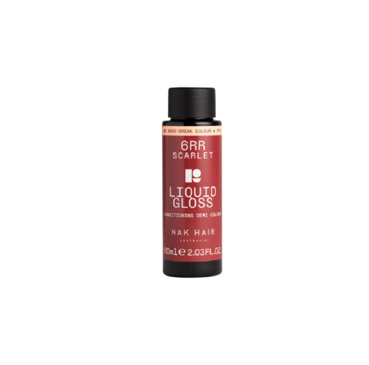 NAK Liquid Gloss 6RR - Scarlet 60ml - Kentro Beauty Supplies Ireland