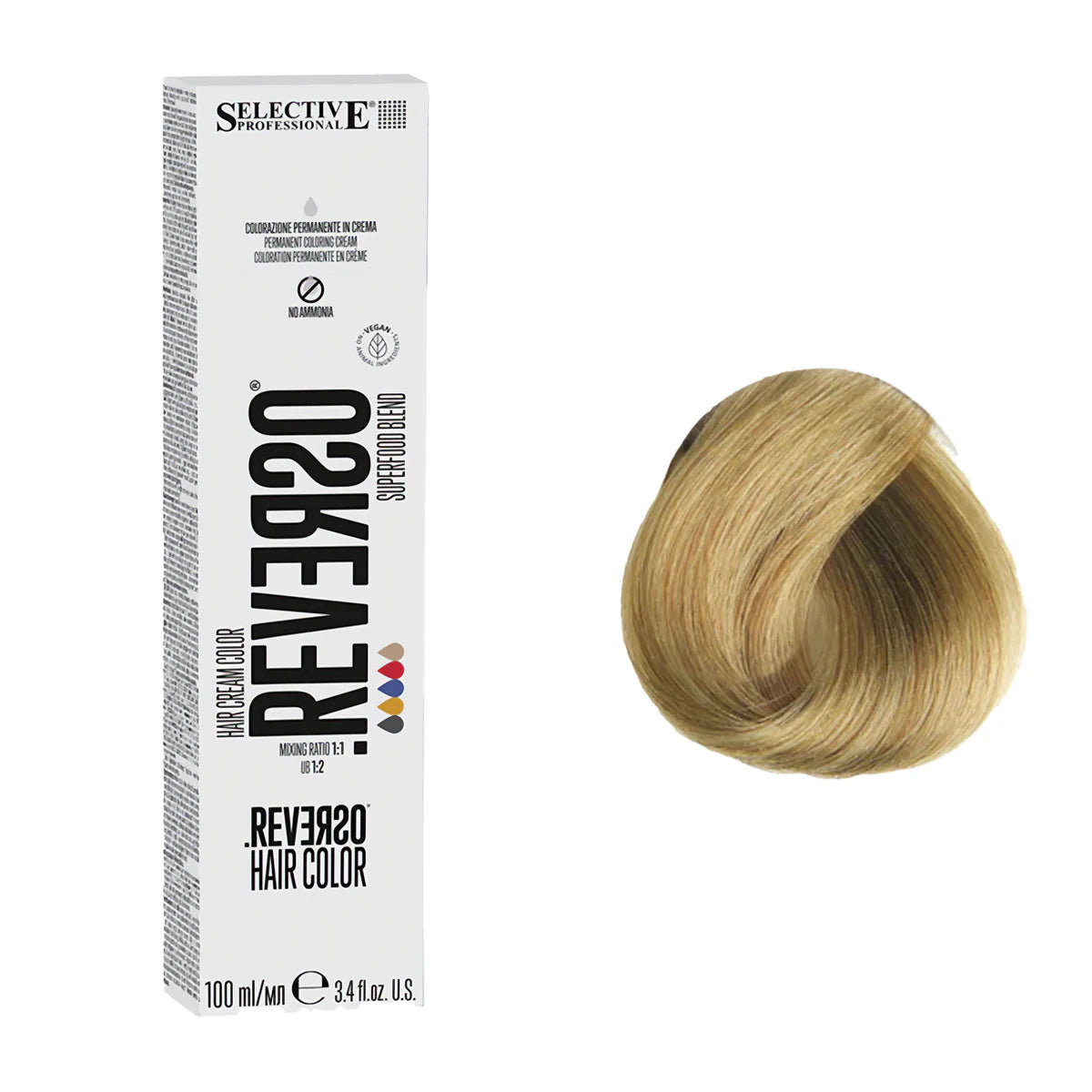Reverso Hair Cream Colour 100ml - Kentro Beauty Supplies Ireland