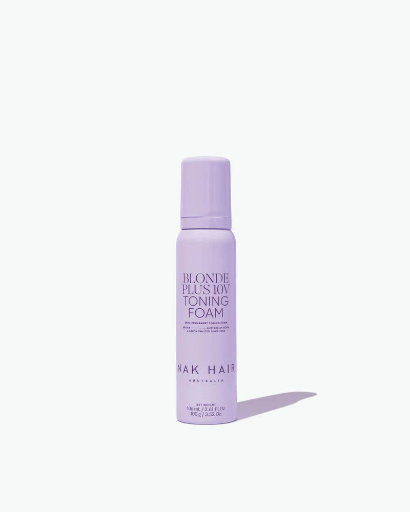 NAK Blonde Plus 10V Toning Foam 100ml - Kentro Beauty Supplies Ireland