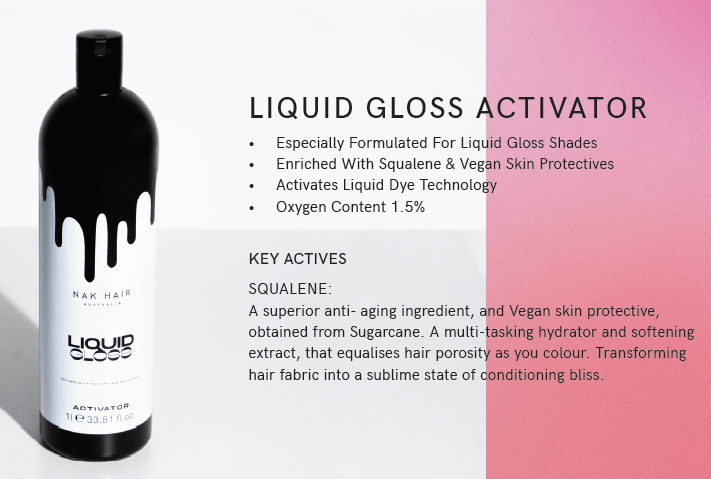NAK Liquid Gloss Activator 1L - Kentro Beauty Supplies Ireland