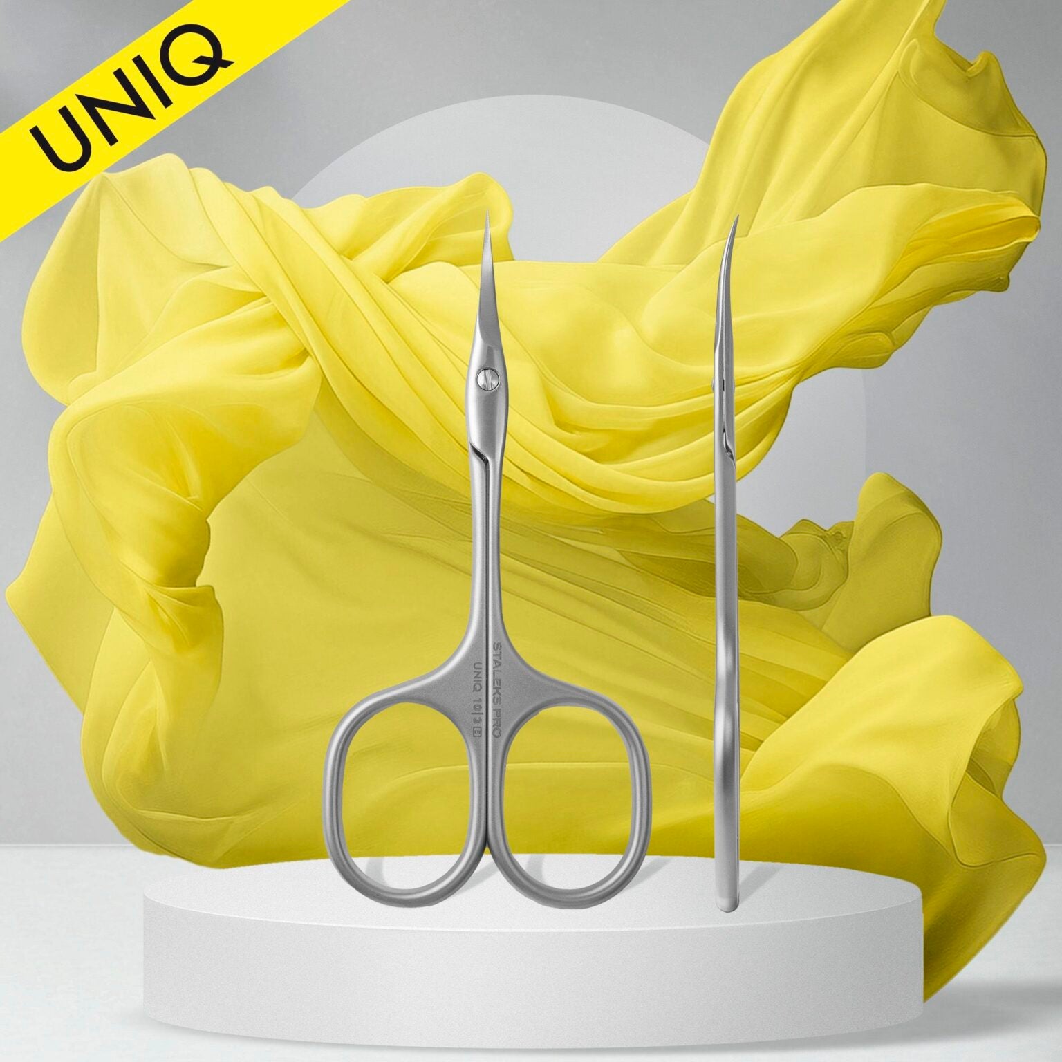 Staleks Professional cuticle scissors Ballerina UNIQ 10 TYPE 3 - Kentro Beauty Supplies Ireland