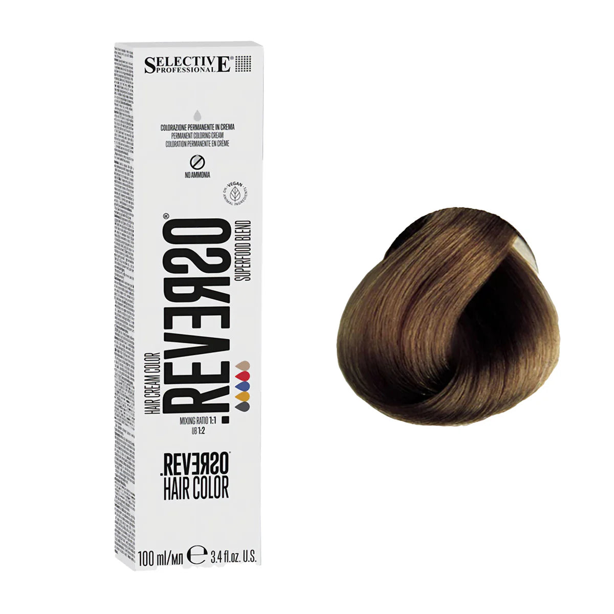 Reverso Hair Cream Colour 100ml - Kentro Beauty Supplies Ireland