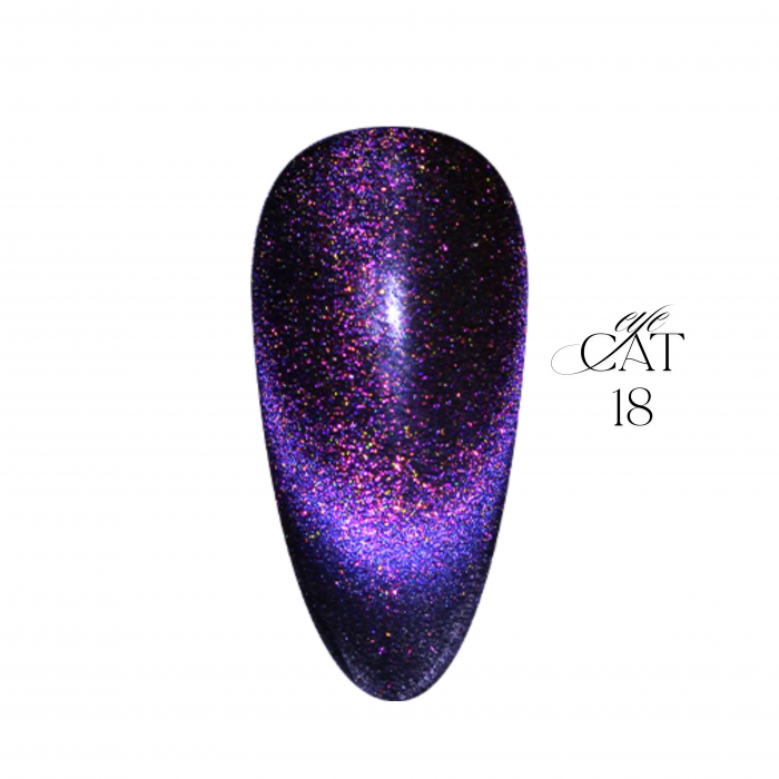 Ritzy SPIRIT cat eye gel polish OBSIDIAN 18