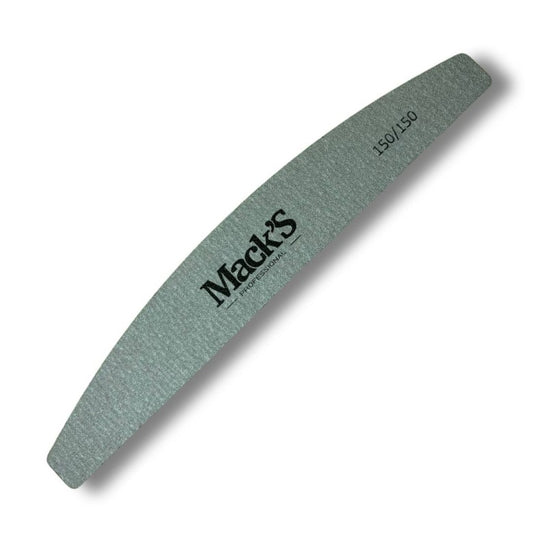 Mack’s Crescent File 100/150 - Kentro Beauty Supplies Ireland